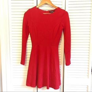 Lulus fit to flare dress